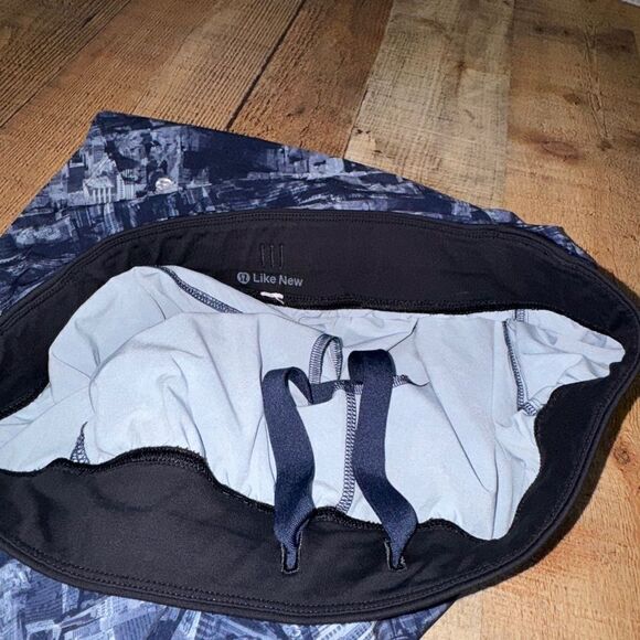 Lululemon Core Shorts Mens Size L Unlined 11” Stretch City Sights Caspian - Picture 4 of 11